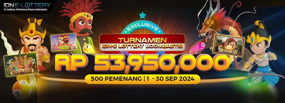 Turnamen Exclusive E-Lottery Boombastis